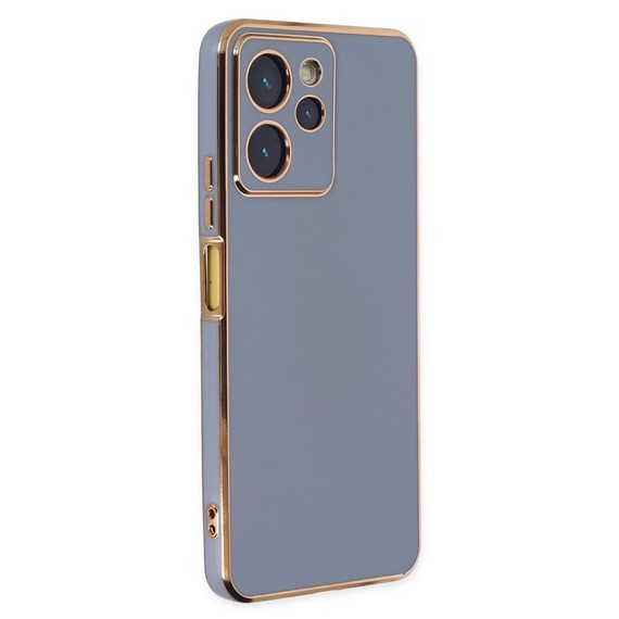 Microsonic Xiaomi Poco X5 Pro Kılıf Olive Plated Lavanta Grisi 1