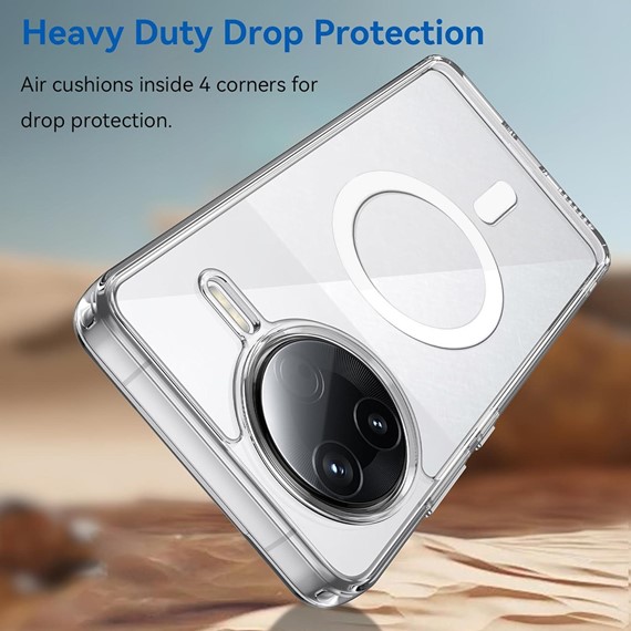 Microsonic Xiaomi Mi 13T Pro Kılıf MagSafe Clear Soft Şeffaf 7