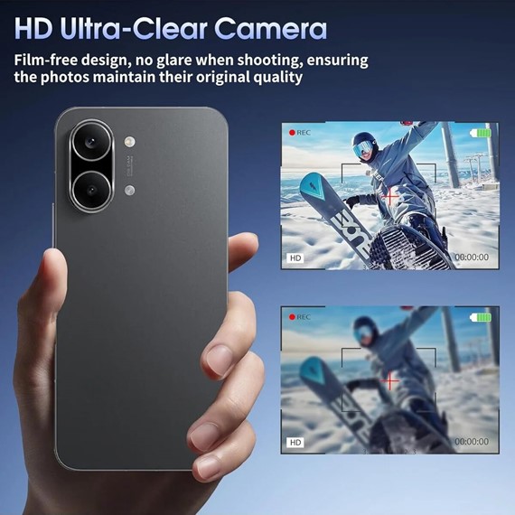 Microsonic Xiaomi Poco X8 Pro Kamera Lens Koruma Camı Siyah 4