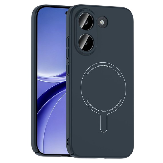Microsonic Xiaomi Poco X8 Pro Kılıf AirFit MagSafe Lacivert 1