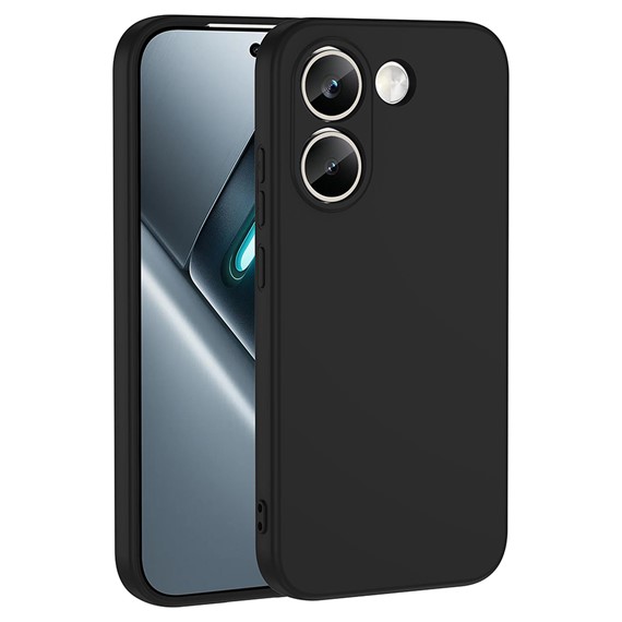 Microsonic Xiaomi Poco X8 Pro Kılıf Groovy Soft Siyah 1
