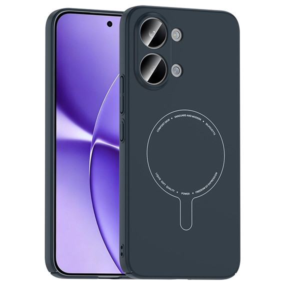 Microsonic Xiaomi Poco X8 Pro Max Kılıf AirFit MagSafe Lacivert 1