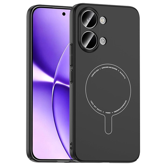 Microsonic Xiaomi Poco X8 Pro Max Kılıf AirFit MagSafe Siyah 1