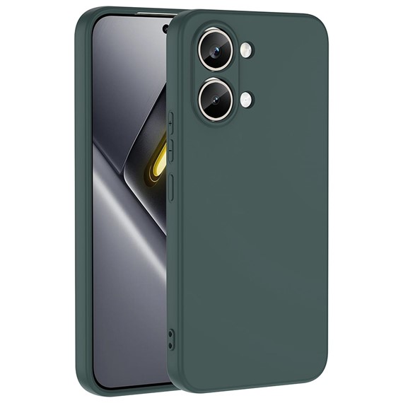 Microsonic Xiaomi Poco X8 Pro Max Kılıf Groovy Soft Koyu Yeşil 1