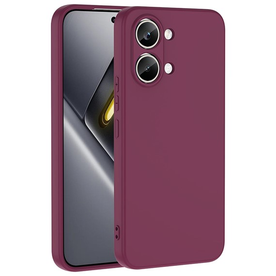Microsonic Xiaomi Poco X8 Pro Max Kılıf Groovy Soft Mor 1
