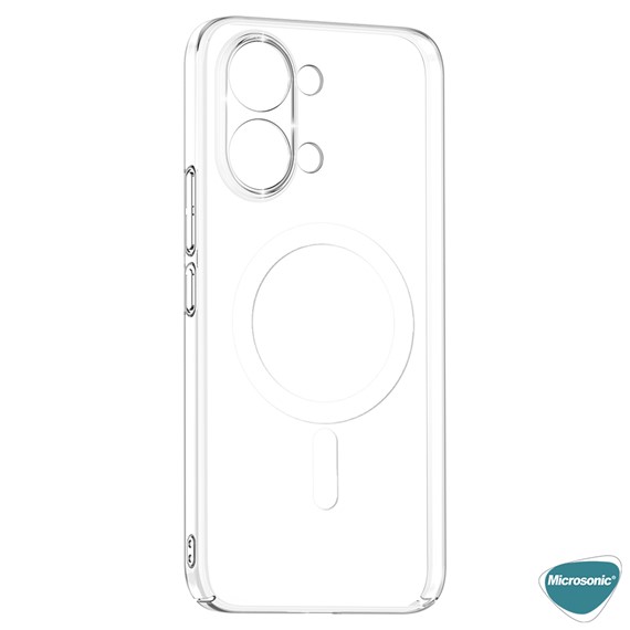 Microsonic Xiaomi Poco X8 Pro Max Kılıf MagSafe Clear Sararmaz Şeffaf 2