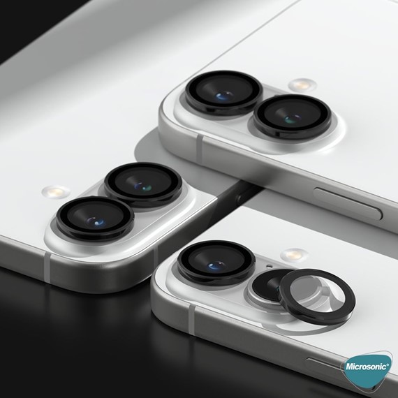Microsonic Xiaomi Poco X8 Pro Tekli Kamera Lens Koruma Camı Siyah 7