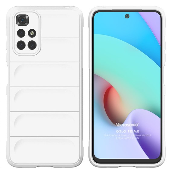 Microsonic Xiaomi Redmi 10 Kılıf Oslo Prime Beyaz 1