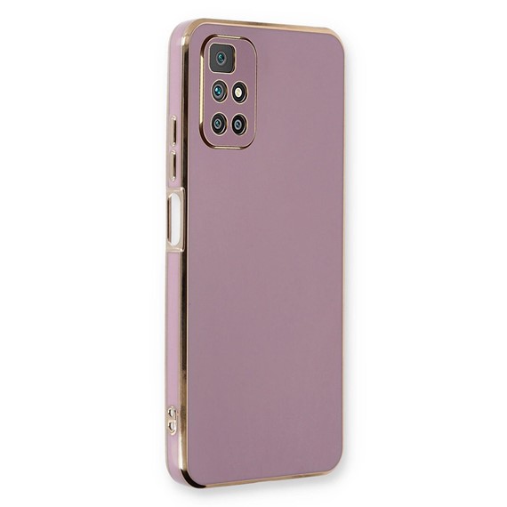 Microsonic Xiaomi Redmi 10 Kılıf Olive Plated Lila 1
