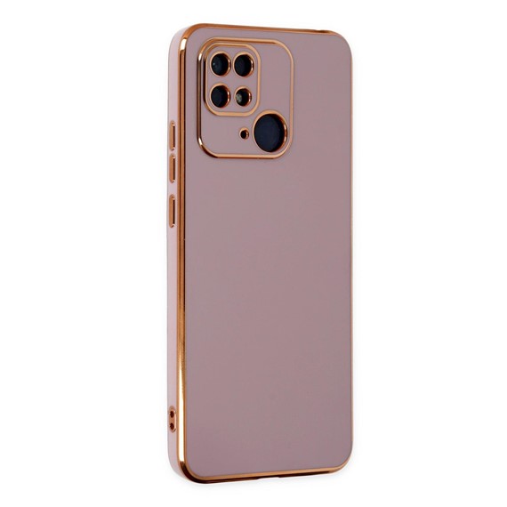 Microsonic Xiaomi Poco C40 Kılıf Olive Plated Lila 1