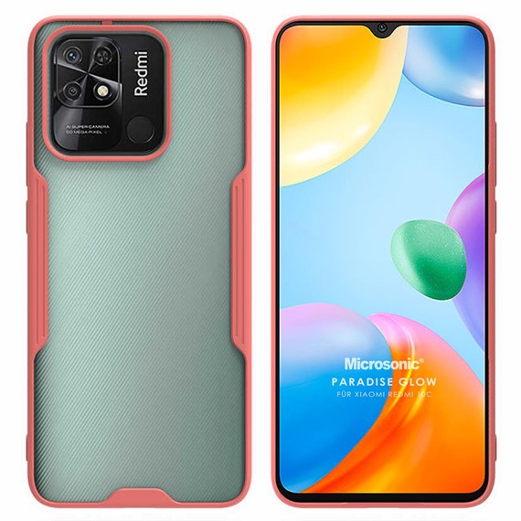 Microsonic Xiaomi Poco C40 Kılıf Paradise Glow Pembe 1