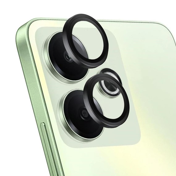 Microsonic Xiaomi Redmi 13 4G Tekli Kamera Lens Koruma Camı Siyah 1