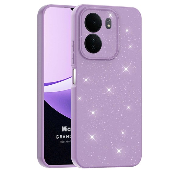 Microsonic Xiaomi Poco C65 Kılıf Grand Stardust Lila 1