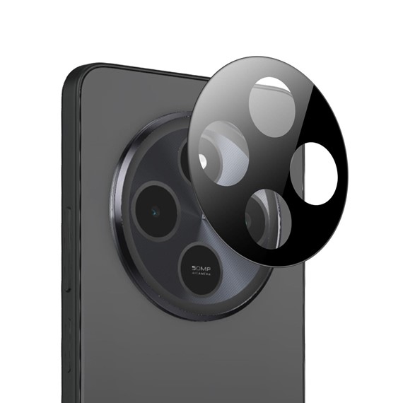 Microsonic Xiaomi Redmi A4 Kamera Lens Koruma Camı V2 Siyah 1