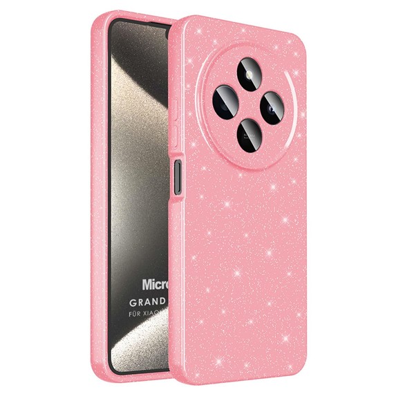 Microsonic Xiaomi Redmi 14C Kılıf Grand Stardust Pembe 1