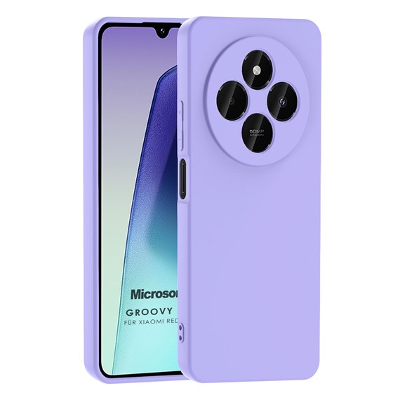 Microsonic Xiaomi Redmi 14C Kılıf Groovy Soft Lila 1
