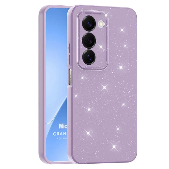 Microsonic Xiaomi Redmi 15 Kılıf Grand Stardust Lila 1