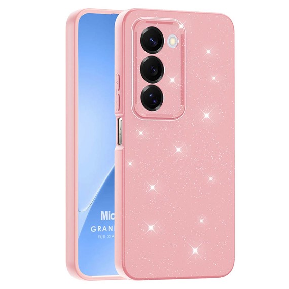 Microsonic Xiaomi Redmi 15 Kılıf Grand Stardust Pembe 1