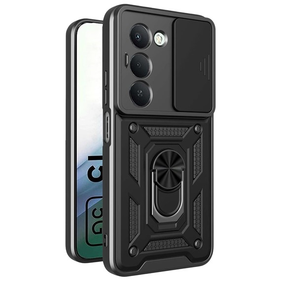 Microsonic Vivo V30 Lite 4G Kılıf Impact Resistant Siyah 1