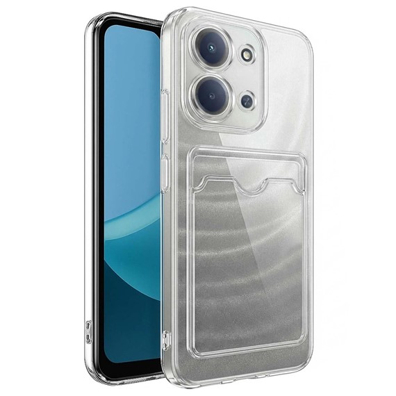 Microsonic Xiaomi Redmi 15C Card Slot Shock Kılıf Şeffaf 1