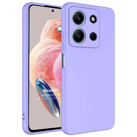 Microsonic Xiaomi Redmi 15C Kılıf Groovy Soft Lila 1