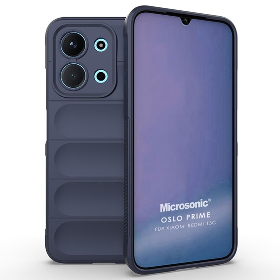 Microsonic Xiaomi Redmi 15C Kılıf Oslo Prime Lacivert 1