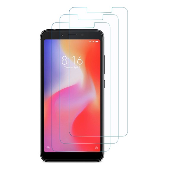 Microsonic Xiaomi Redmi 6 Ekran Koruyucu Nano Cam 3 lü Paket 2