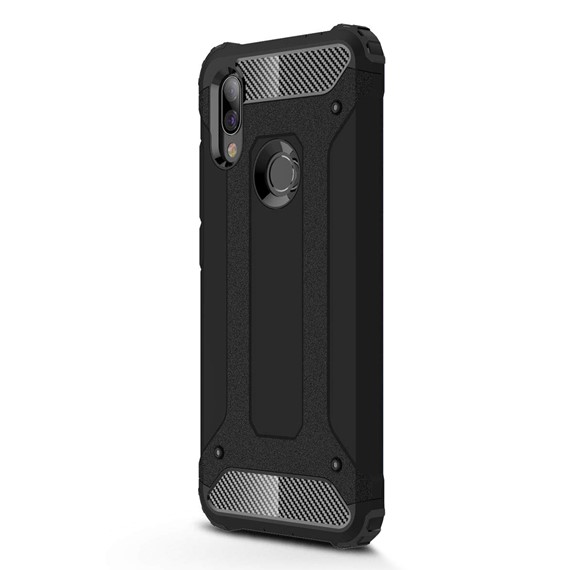 Microsonic Xiaomi Redmi 7 Kılıf Rugged Armor Siyah 2