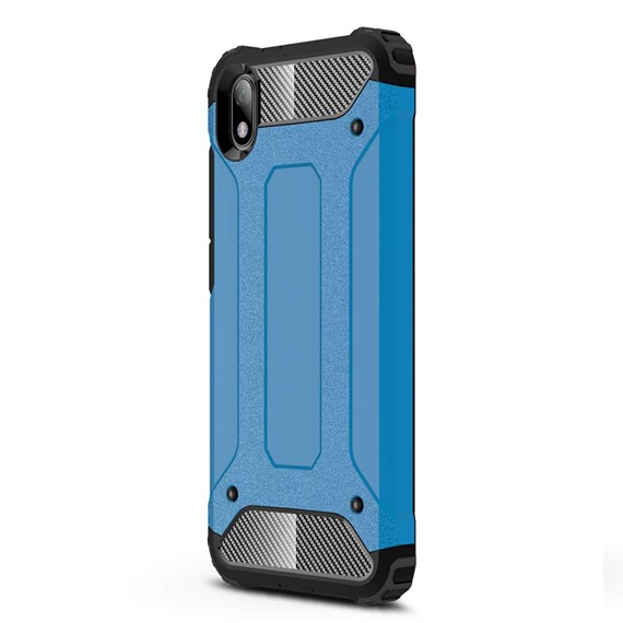 Microsonic Xiaomi Redmi 7A Kılıf Rugged Armor Mavi 2