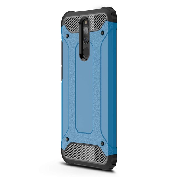 Microsonic Xiaomi Redmi 8 Kılıf Rugged Armor Mavi 2