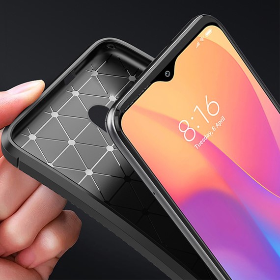 Microsonic Xiaomi Redmi 8A Kılıf Legion Series Siyah 4