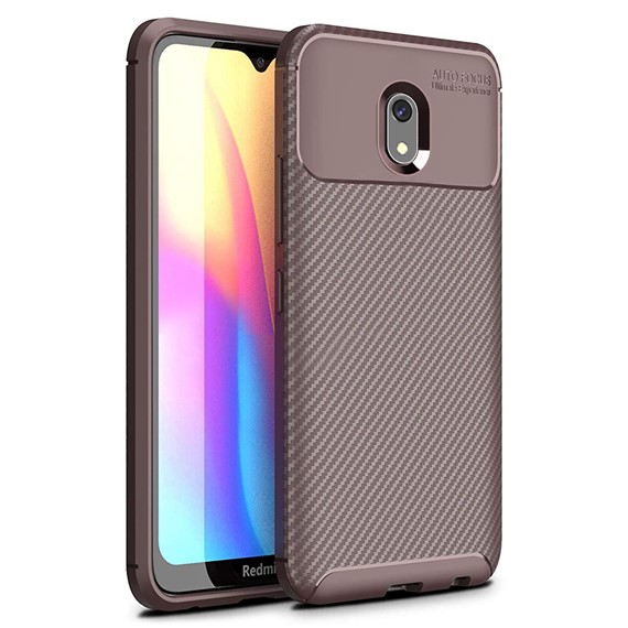 Microsonic Xiaomi Redmi 8A Kılıf Legion Series Kahverengi 1