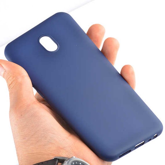 Microsonic Matte Silicone Xiaomi Redmi 8A Kılıf Siyah 4