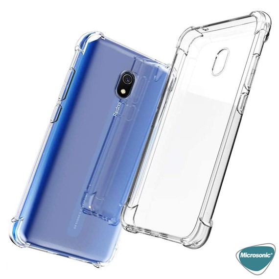 Microsonic Shock Absorbing Kılıf Xiaomi Redmi 8A Şeffaf 4