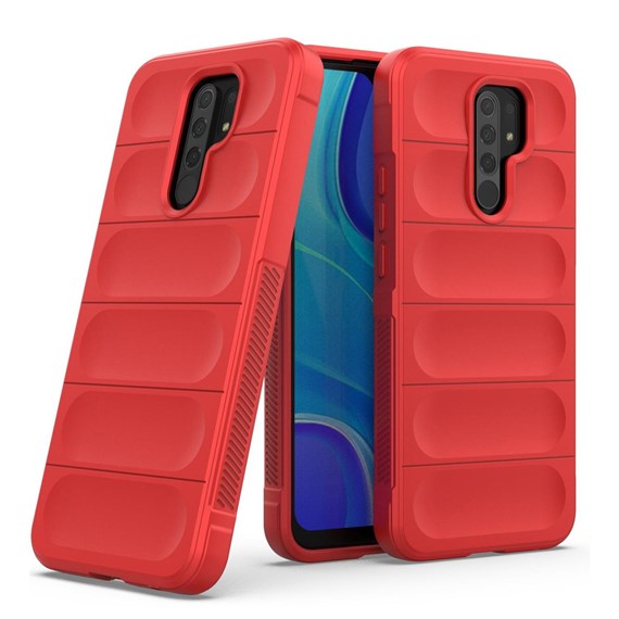 Microsonic Xiaomi Redmi 9 Kılıf Oslo Prime Kırmızı 2