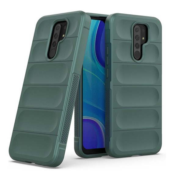 Microsonic Xiaomi Redmi 9 Kılıf Oslo Prime Yeşil 2