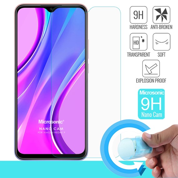 Microsonic Xiaomi Redmi 9 Nano Glass Screen Protector 1