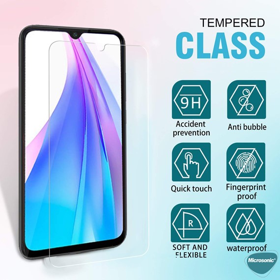 Microsonic Xiaomi Redmi 9 Tempered Glass Screen Protector 4