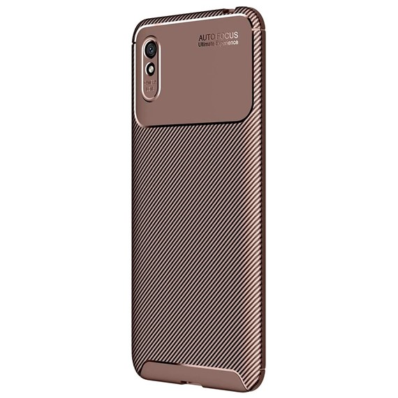 Microsonic Xiaomi Redmi 9A Kılıf Legion Series Kahverengi 2