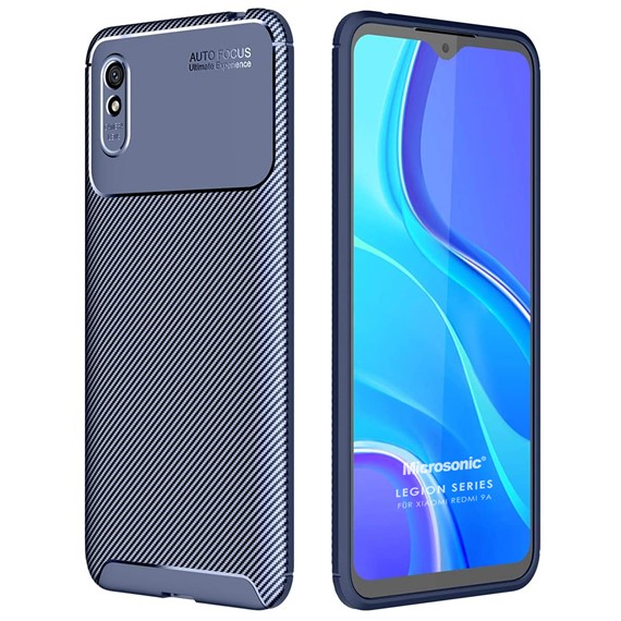 Microsonic Xiaomi Redmi 9A Kılıf Legion Series Lacivert 1