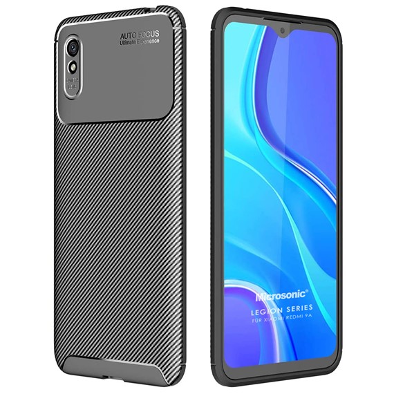 Microsonic Xiaomi Redmi 9A Kılıf Legion Series Siyah 1