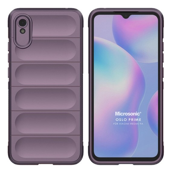 Microsonic Xiaomi Redmi 9A Kılıf Oslo Prime Lila 1