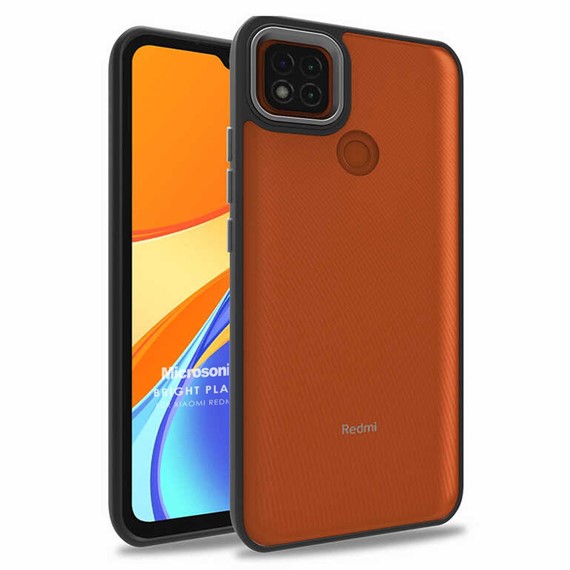 Microsonic Xiaomi Redmi 9C Kılıf Bright Planet Siyah 1