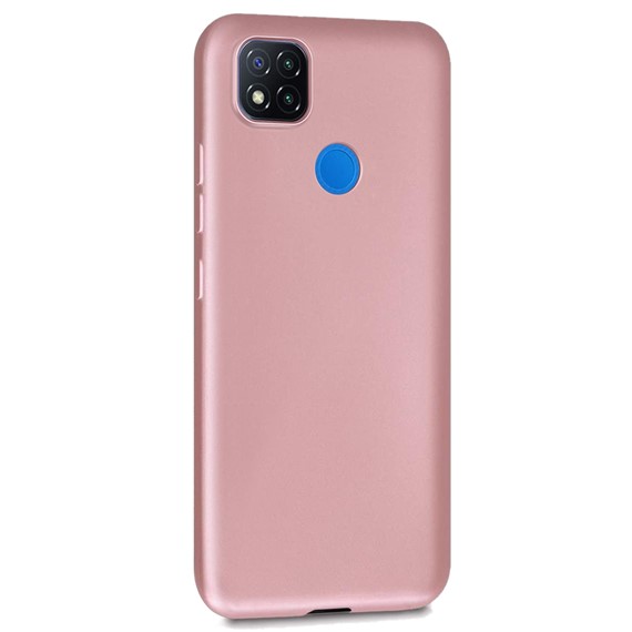 Microsonic Matte Silicone Xiaomi Redmi 9C Kılıf Rose Gold 2