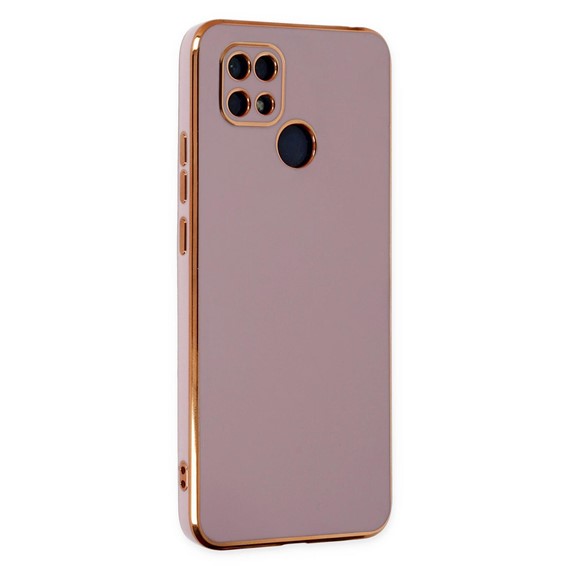 Microsonic Xiaomi Redmi 9C Kılıf Olive Plated Lila 1