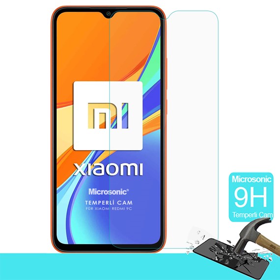 Microsonic Xiaomi Redmi 9C Tempered Glass Screen Protector 1