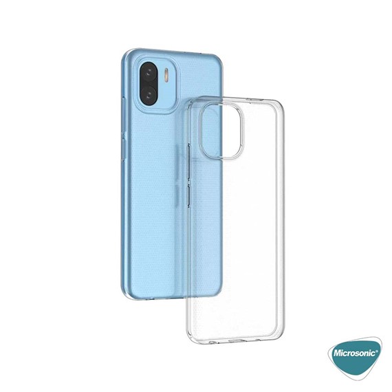 Microsonic Xiaomi Redmi A1 Kılıf Transparent Soft Şeffaf 3