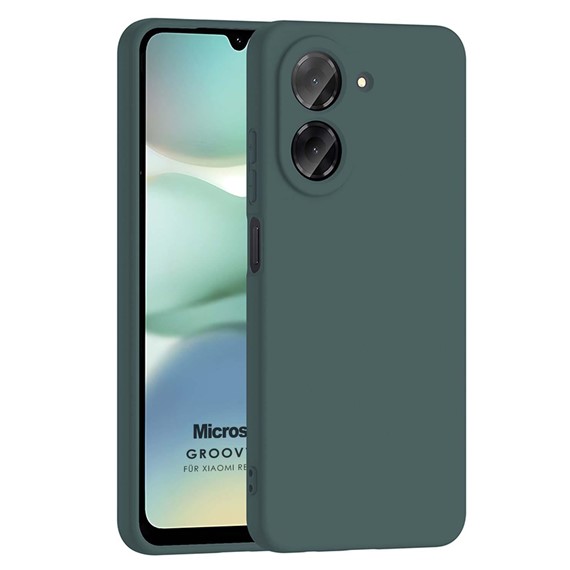 Microsonic Xiaomi Redmi A5 4G Kılıf Groovy Soft Koyu Yeşil 1