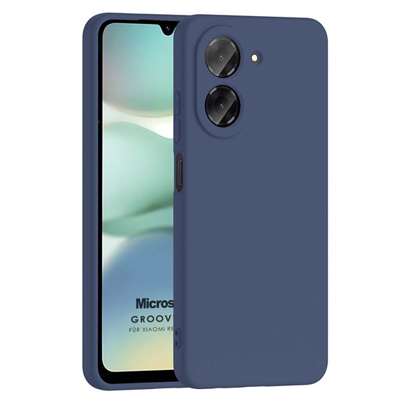 Microsonic Xiaomi Redmi A5 4G Kılıf Groovy Soft Lacivert 1