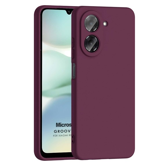 Microsonic Xiaomi Redmi A5 4G Kılıf Groovy Soft Mor 1
